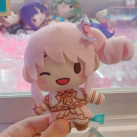 10cm Pjsk Plush Doll Toys Project Sekai Akiyama Mizuki Stuffed Plushies Keychain Yoisaki Kanade Pendant Backpack Bag Decor Gift