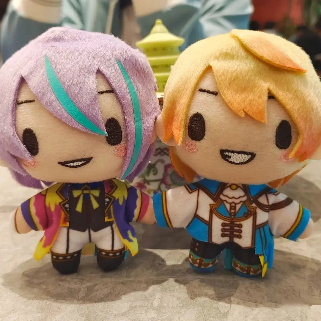 10cm Pjsk Plush Keychain Project Sekai Tenma Tsukasa Stuffed Plushies Bag Pendant Kamishiro Rui Kawaii Plush Doll Toy Gift