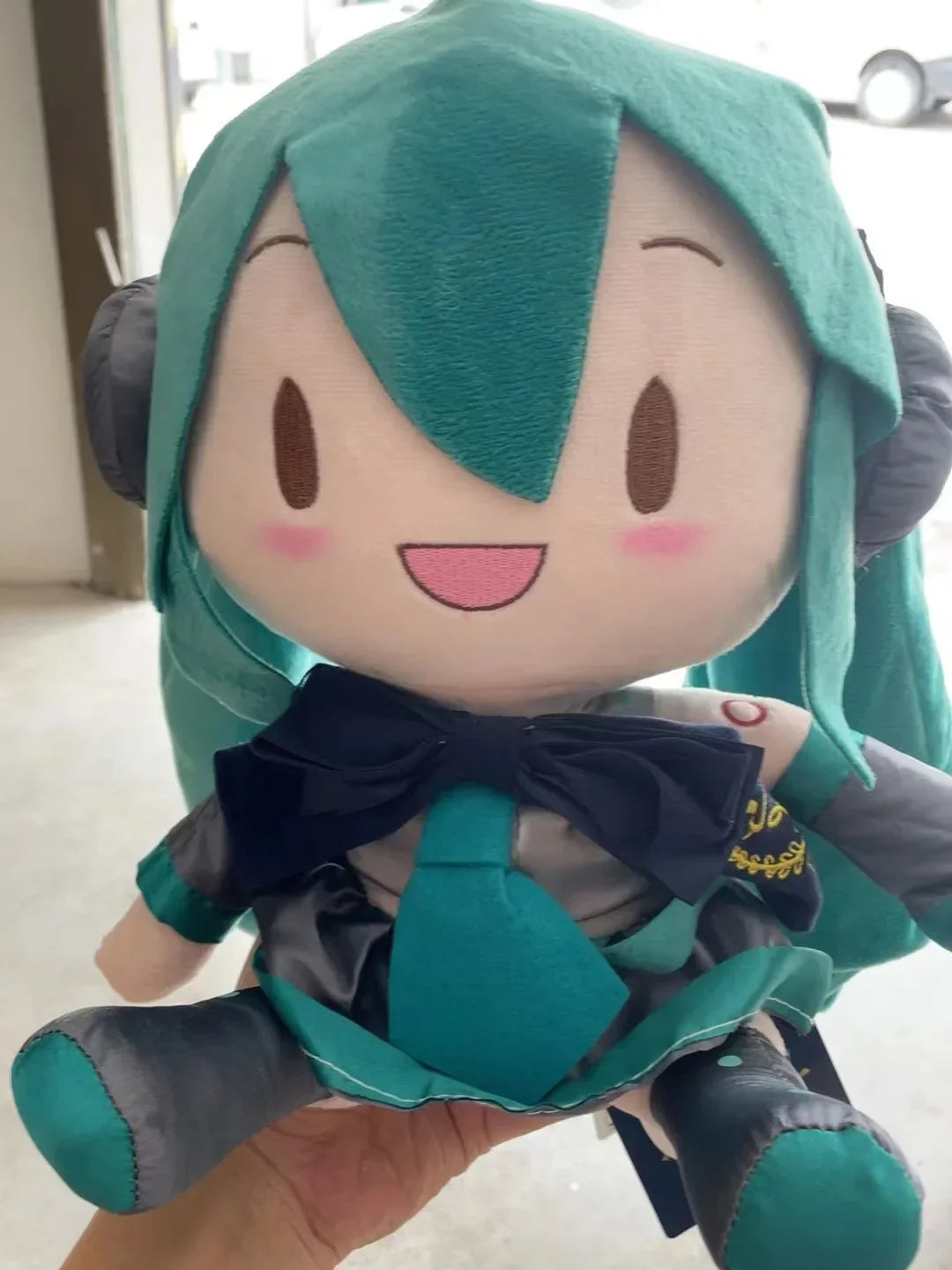Genuine Hatsune Miku Plush Doll Anime Plush Classic Deep Sea Hatsune Miku Doll Cute Fufu Child Toy Cartoon Girl Pillow Ornaments