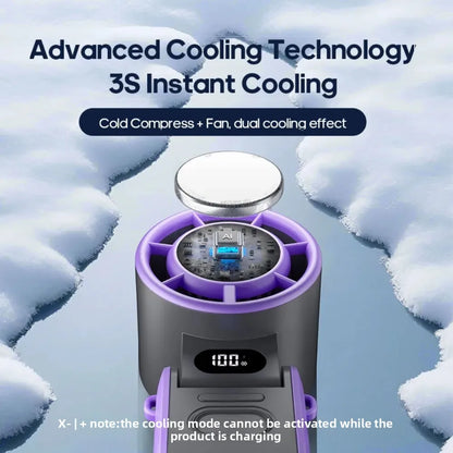 5 Gear Wind,4000mAh Battery Operated, Up to 10 Working Hours, 3 IN 1 Hand Fan Rechargeable with Air Turbo Tech Cooling Fan for Outdoor Activities and Travel.