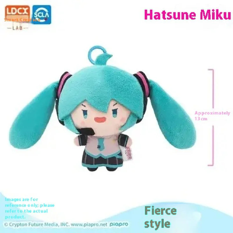 Original Hatsune Miku Double Ponytail Rotation Plush Doll Doll Bag Pendants Ornaments Decoration Plush Dolls Model Toy Xmas Gift